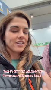 Sammy meets the Welsh @ the Malone farm Machinery Stand #agritechnica...