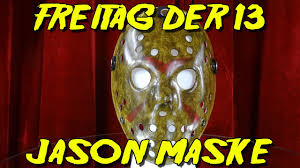 Kult film freitag der 13 eishockey maske ( limitierte auflage ) von jason ( ari lehman ) original signatur mit echtheitszertifikat ( mit hologramm) coa von jsa witnessed die weltweit führend sind. Freitag Der 13 Jason Maske Fur 6 Euro Was Taugt Die Maske Youtube