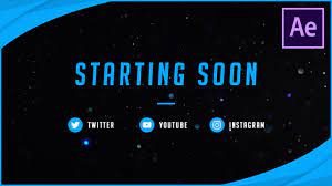 Stream overlay 9 packs 1. Create A Stream Starting Soon Video With Particle Effect Animation In After Effects Youtube