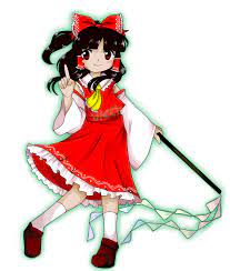 A Reimu in ZUN's style for a project im working on! : r/touhou