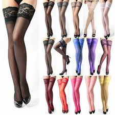 Signer au bas de la page ou en bas de la page. Femmes Sexy Ultra Fin Haut Dentelle Rester Debout Bas Soie Bas Ebay