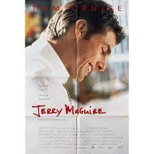 JERRY MAGUIRE Movie Poster - 27x40 in. - 1996 - Cameron Crowe, Tom Cruise |  eBay