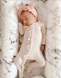 Newborn Girl Bows Head Wrap Baby Headband Hair Bows Baby Etsy