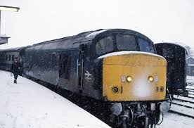 Snow On British Rail Railway Snow Pictures