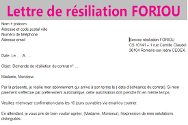 Pour vous faciliter la tâche, sachez qu'il est également possible de télécharger directement des modèles de lettres gratuitement, comme sur www.resilions.com ou www.laposte.fr. Comment Resilier Un Abonnement Foriou