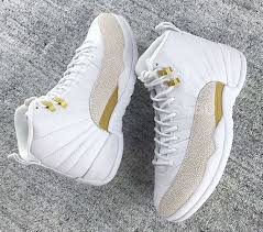 Air Jordan 12 Ovo White 2016 Sneaker Bar Detroit Air Jordans White And Gold Sneakers Fashion Shoes Sneakers