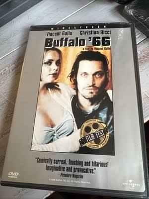 Buffalo 66 DVD Out of Print RARE Christinia Ricci / Vincent Gallo Cult  Classic | eBay