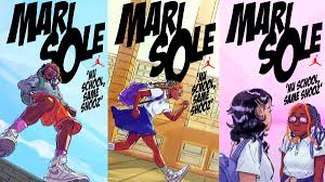 Custom cartoon jordans on feet! Meet Marisole The Sneaker Savvy Air Jordan 1 Savant The Mary Sue