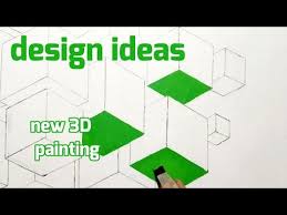  New Wall Painting 3d Easy Design Ideas Cara Melukis Dinding 3 Dimensi Youtube Di 2021 Lukisan Dinding Cara Melukis Lukisan