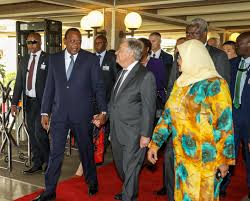 António manuel de oliveira guterres gcc gcl (/ɡʊˈtɛrəs/; Un Chief Invest In Young People To Fight Africa Terrorism Cgtn Africa