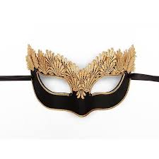 Maskerade Maske In Schwarz Gold Venezianische Halloween Maske Mit 5 Gold Masquerade Mask Lace Masquerade Masks Masks Masquerade
