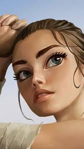 Rey from Star Wars Fanart Wallpaper 4k for iPhone and Mobile Phone ID:4584