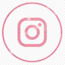 Hd Pink Aesthetic Outline Circular Insta Instagram Logo Icon Png Instagram Logo Logo Icons Pink Aesthetic