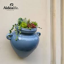 Choose from contactless same day delivery, drive up and more. Ceramic Wall Planters Planters For Succulents Blue Ceramic Plant Pots Indoor Gardening Garden Wall Decor Sprouting Trays Ceramic Wall Planters Wall Planterplanters For Succulents Aliexpress