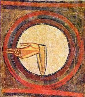 Manus Dei symbol in religious art, AI-generert