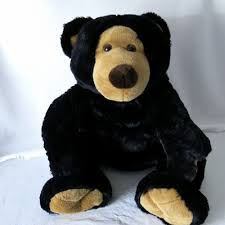 Black Bear Stuffed Animal Large Pin On Teddy Bears