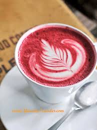 Red Velvet Latte Bandung Lacamera Coffee The Yummy Traveler Latte Magic Recipe Food