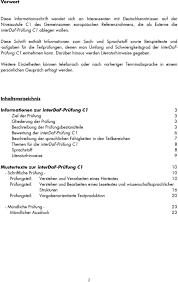 So wiederholt diese art der textproduktion das, worum es überhaupt ging, nämlich um das spiel, um den kampf von zwang und freiheit. Informationen Und Mustertexte Zur Interdaf Prufung C1 Pdf Kostenfreier Download