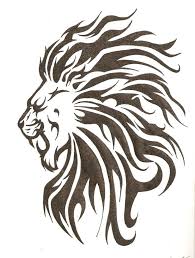 Tribal Lion Drawings Google Search Tribal Lion Tribal Lion Tattoo Lion Tattoo