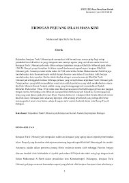 Suatu analisis ke atas peranan gerakan wahhabiyyah. Doc Erdogan Pejuang Islam Masa Kini Iqbal Hafiz Academia Edu