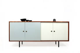 60er Sideboard L Einzelanfertigung L Danemark Fruhe 60er Jahre L 4 Schiebeturen Lackiert L Muldengriffe L Ca 200x Mobeldesign Wohnzimmerschranke Produktdesign