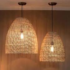 Though it'd be nice to illuminate our homes solely with natural sunlight, supplemental lighting is a necessity. 9 Rattan Lamp Shade Ideas Rattan Lamp Rattan Lamp