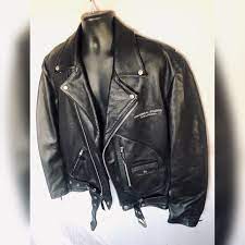 Universal Jackets Coats Universal Studios Terminator Black Leather Jacket Poshmark