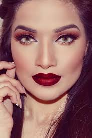 From professional colorists, you need a true red color for this complexion to look excellent. Dark Red Lipstick Makeup Ideas Picture 1 Hairs London