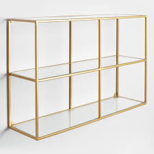 Upgrade The Style Of Your Space And Display Everything From Vases To Picture Frames With Our Sophisticated Wall Mounted Sh Metallregal Weiss Glasregal Regalwand