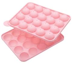 All that daggum freezing and refreezing, dipping, twirling, decorating, and ugh that texture!! Kitchencraft Sweetly Does It Cake Pop Tray With Recipe Round Silicone Mould For Cake Pops 20 Holes Pink 23 X 18 5 Cm 2 Piece Buy Online In Cambodia At Cambodia Desertcart Com Productid 47969742