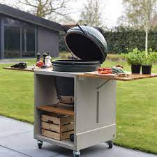 beton tafel met inklapbare zijtafels in 2020 zijtafel buitenkeuken tafel inklapbaar