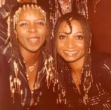 Family Time👯🏽‍♀️🎶💜❗️ Betty Wright with her big sister, Jeanette. A  singer in her own right, Jeannette was a member of Fire, K.C. & The  Sunshine Band's backing singers who released an album