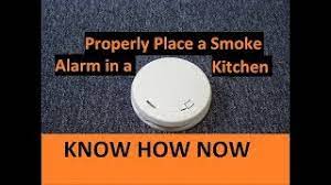 — if you haven't already yanked. Where To Put A Smoke Alarm Or Smoke Detector In A Kitchen Youtube