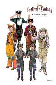 Sneak Peak Of Disney S Festival Of Fantasy Parade Costumes Disneylifestylers Peter Pan Ninos Perdidos Disney Y Walt Disney
