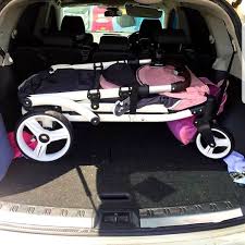 Heres Some Pictures To Give You An Idea Of What The Pronto Stroller Looks Like In A Trunk Whether If It S An Suv Van Or Small Cars Stroller Double Strollers