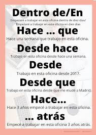 Expresiones De Tiempo Spanish Time Expressions Prepositions Teacher Moments Spanish