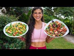 3 Awesome Healthy Salad Recipes That Aren T Boring Fullyraw Vegan Youtube Healthy Salad Recipes Summer Salad Recipes Plant Based Diet Recipes