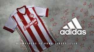 The kit uses a new ribbed crewneck design from adidas. Olympiacos Release Kits For The 2017 18 Season Agonasport Com