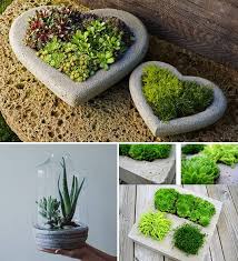 Basteln Mit Beton Kreative Ideen Zum Selber Machen Diy Gartendekoration Selber Machen Garten Basteln Mit Beton