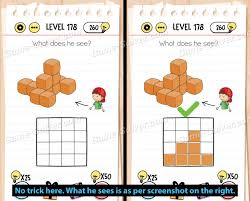 Different riddles testing will challenge your mind. Brain Test Level 178 Answers Game Solver