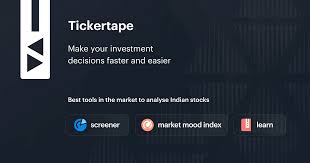 A portfolio manager and stock market research tool. Tickertape Best Financial Tools In The Market To Analyze And Evaluate Indian Stocks