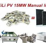 Solar module manual line - solar module production line ...