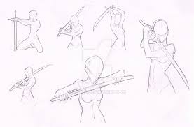 Woman Stock Practice 3 Swordwomen Anime Poses Reference Art Reference Poses Drawing Reference