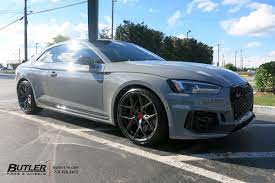 Audi Rs5 With 20in Vossen Hf 5 Wheels Exclusively From Butler Tires And Wheels In Atlanta Ga Image Number 11936 Audi Rs5 Vossen 5th Wheels
