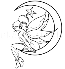 Maybe you would like to learn more about one of these? How To Draw A Moon Fairy Step By Step Drawing Guide By Dawn Dragoart Com