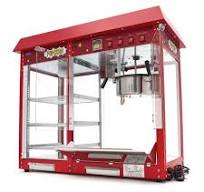 Popcorn Machine – 150gr - with Warming Showcase