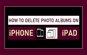 To delete albums from iphone, simply tap on the ⛔. How To Delete Photo Albums On Iphone Ipad