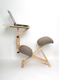 Ergonomic kneeling chair from scrap: Featured Products Rabochij Stol Dlya Noutbuka Stol Dlya Noutbuka Neobychnye Stulya