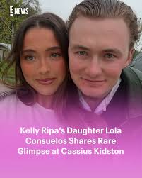 Kelly Ripa and Mark Consuelos' daughter Lola Consuelos gave the world a  look at her love with boyfriend Cassius Kidston in honor of their  anniversary. bit.ly/44JQMQj