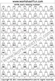 Numbers 1 100 Free Printable Worksheets Worksheetfun